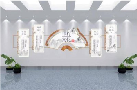 都安企业文化墙设计的核心要素。