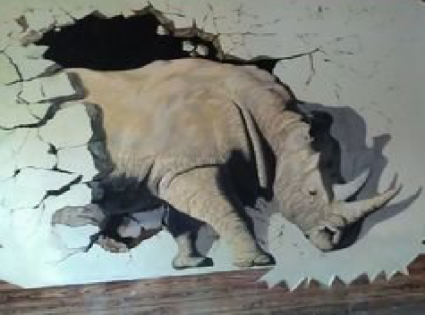 都安在墙绘中，如何绘制3D效果？