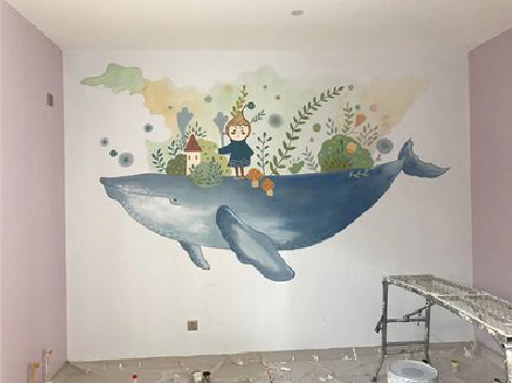 都安手绘墙的特点及优势。